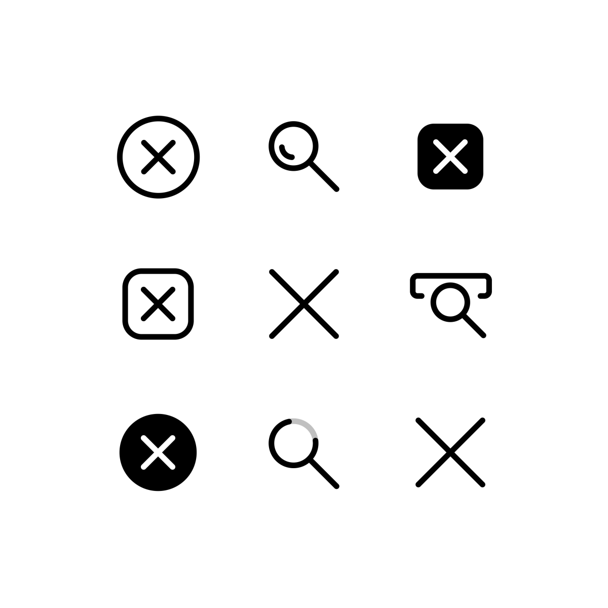 Search Icons