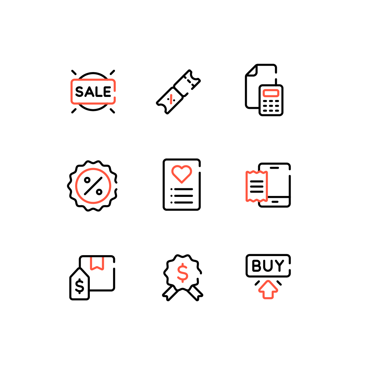 Sales Icons