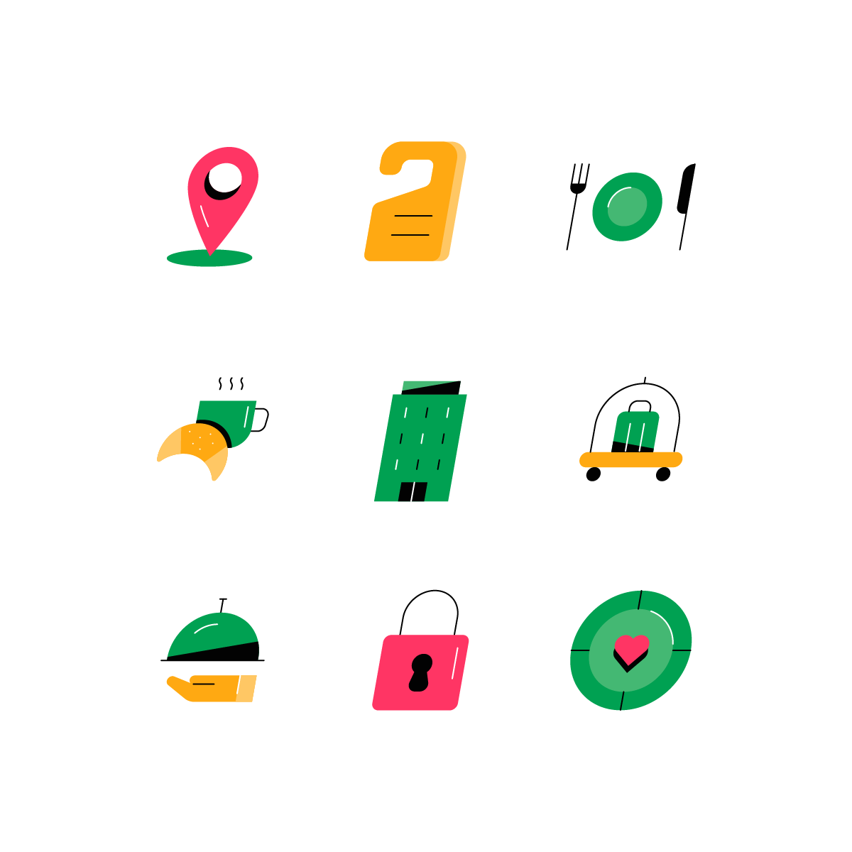 Hotel Icons