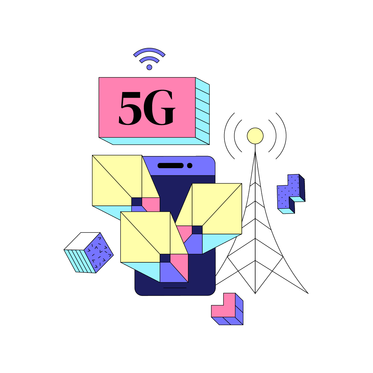 Technology & Innovation Illustrations