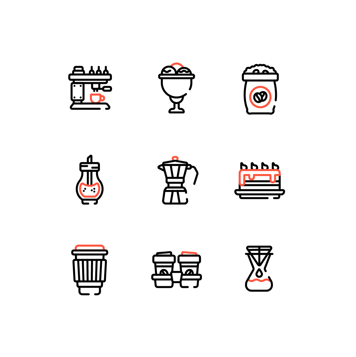 Coffee Shop Icons