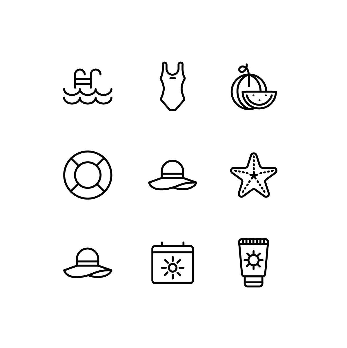 Summer Icons