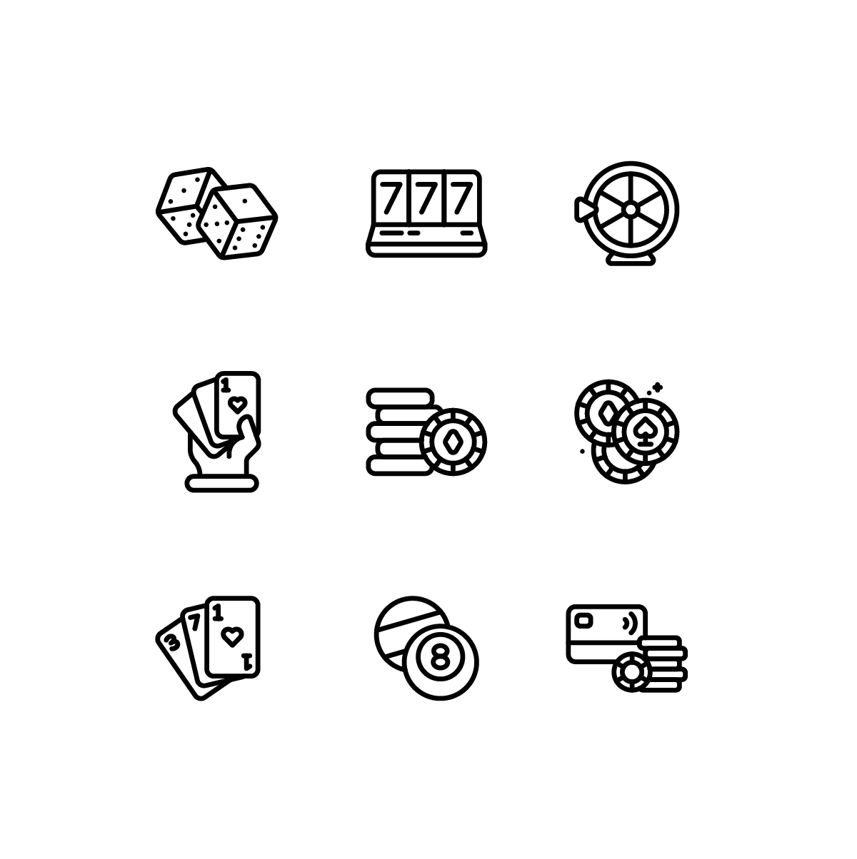 Casino Icons