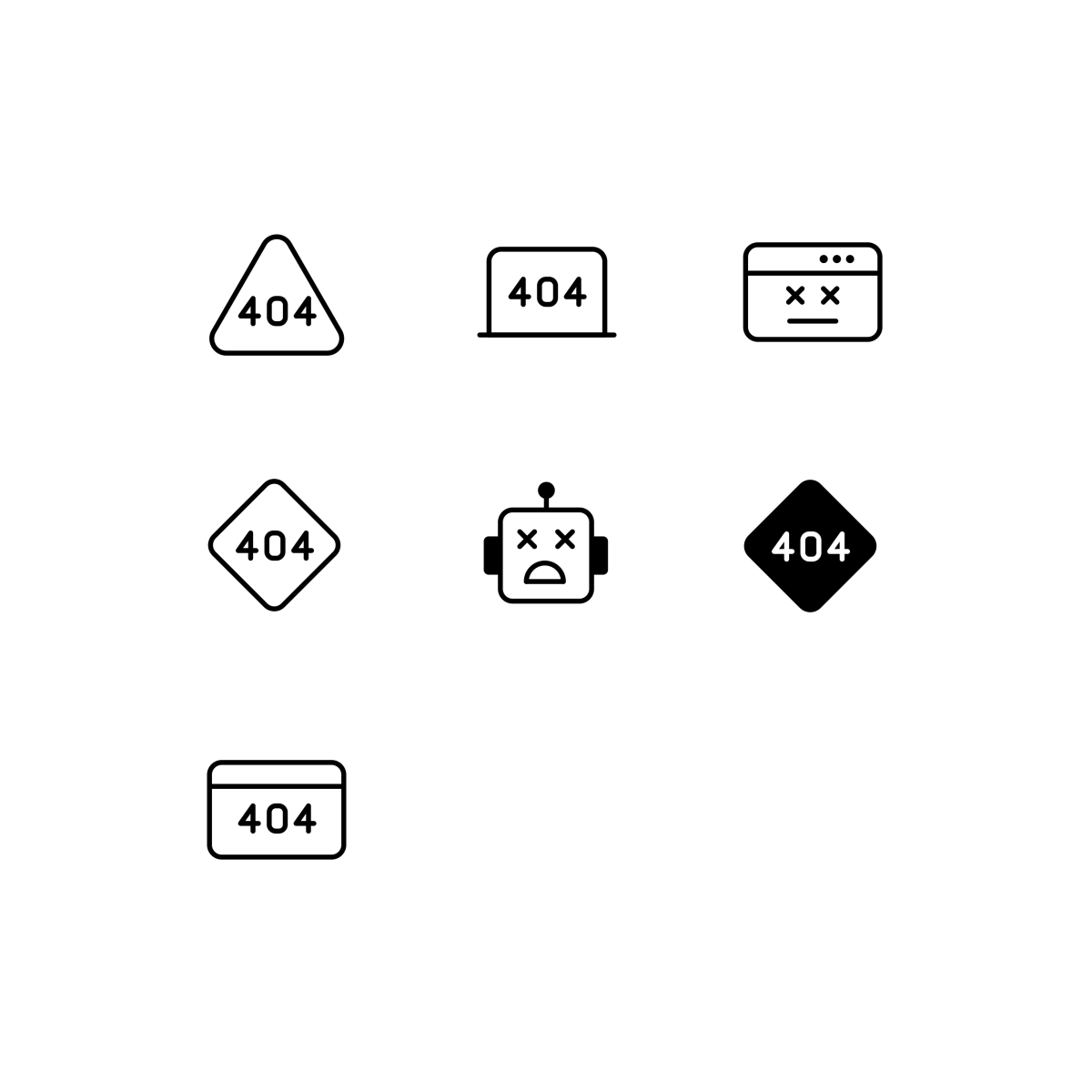 404 Icons