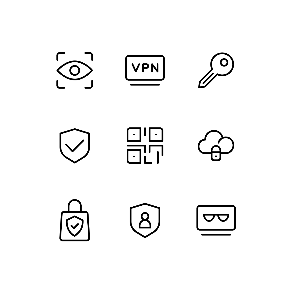 Cyber Security Icons