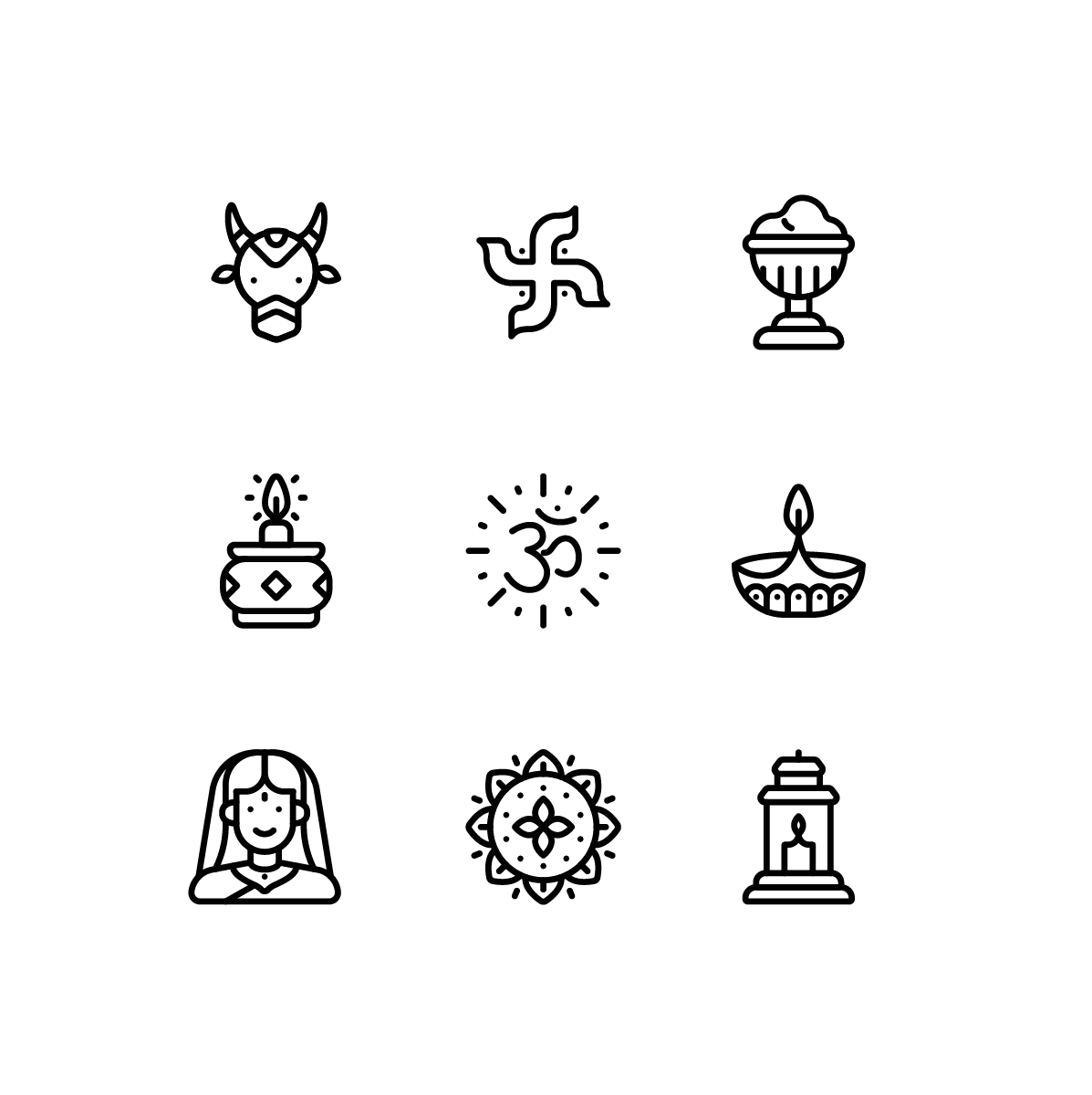 Diwali Icons