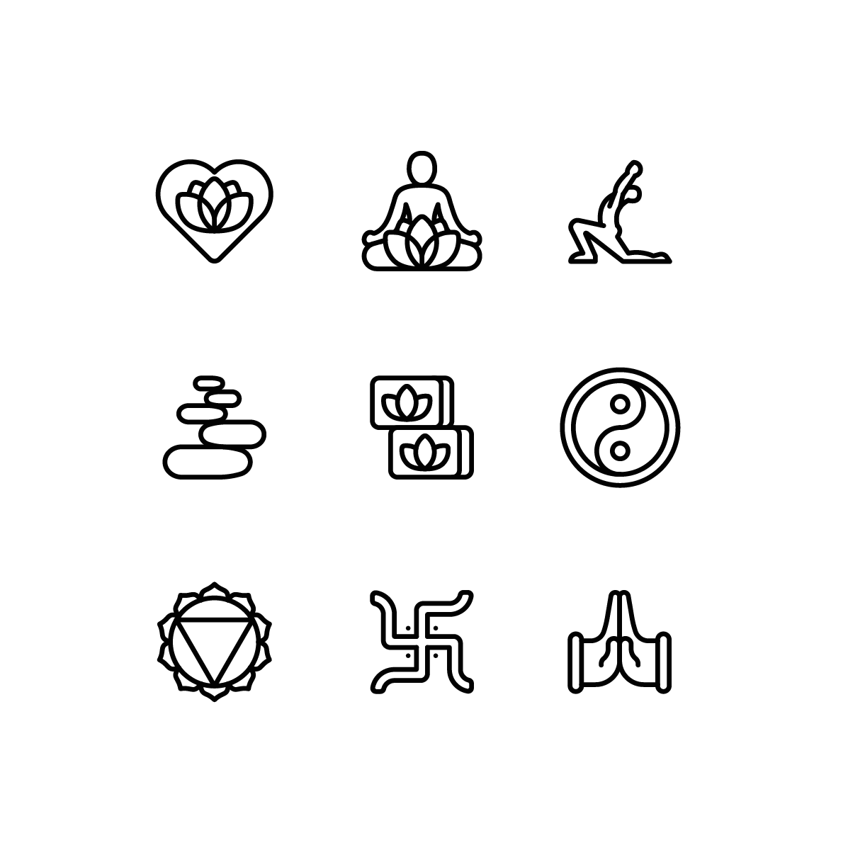 Yoga Icons