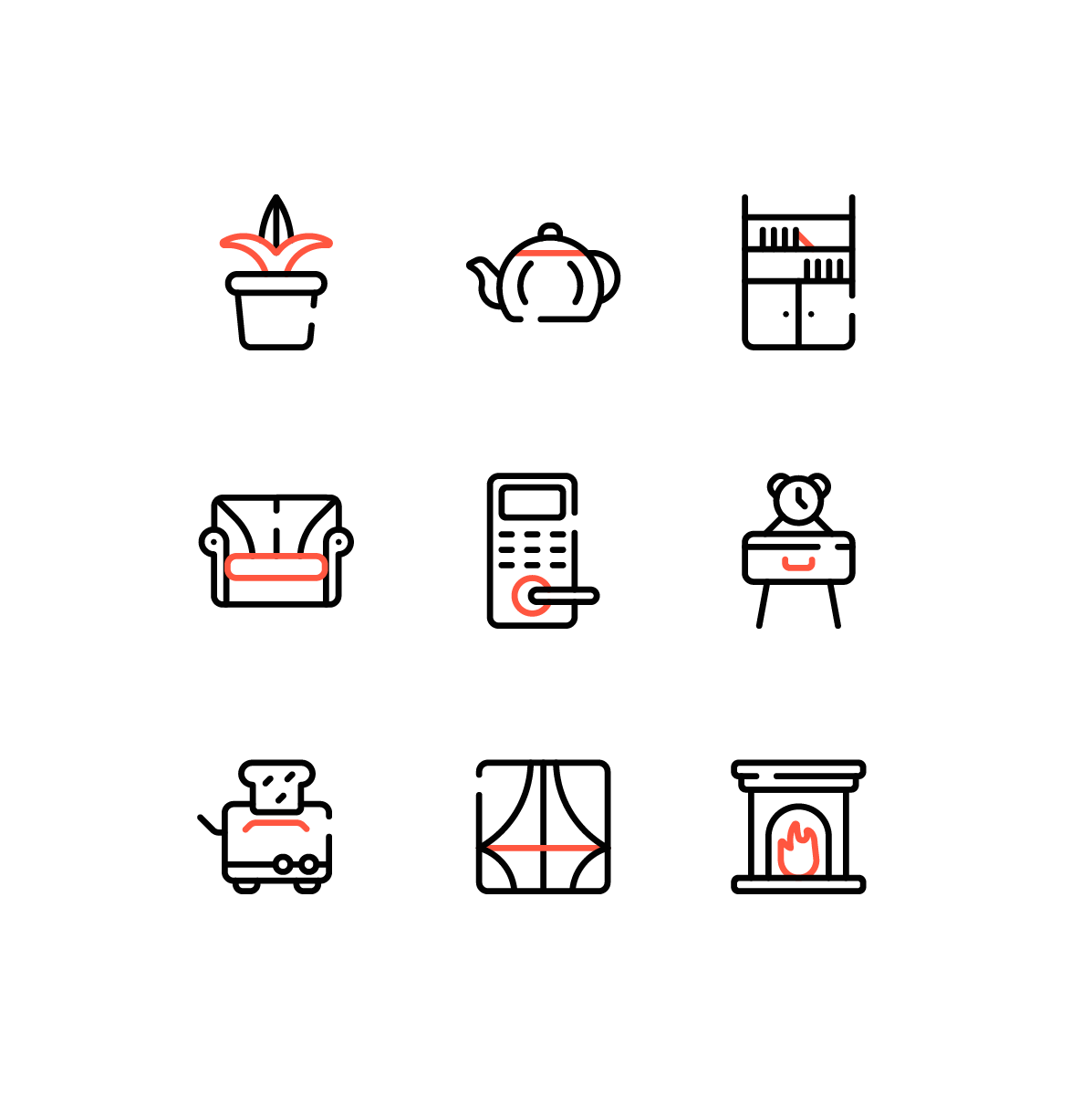 Home Stuff Icons