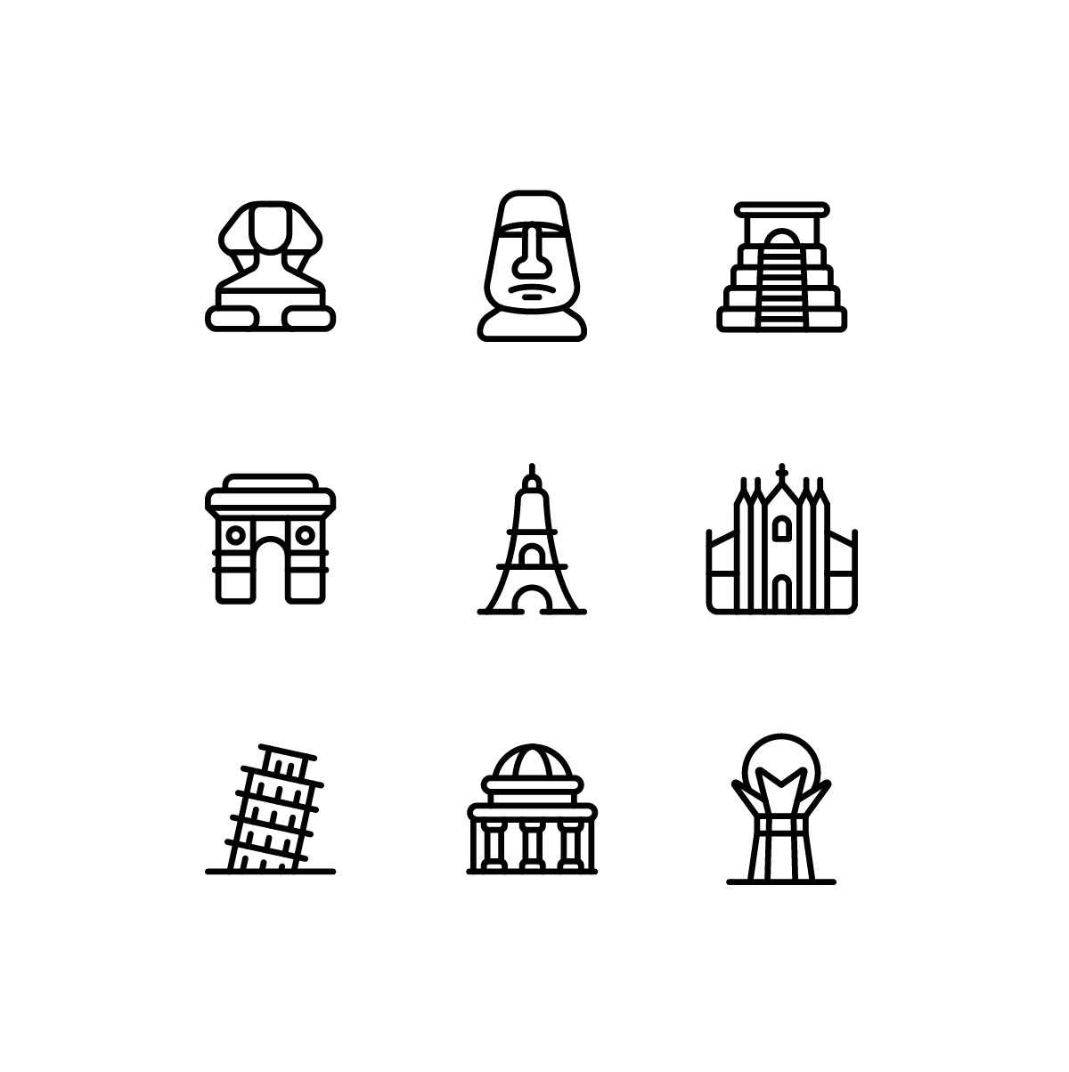 Landmark Icons
