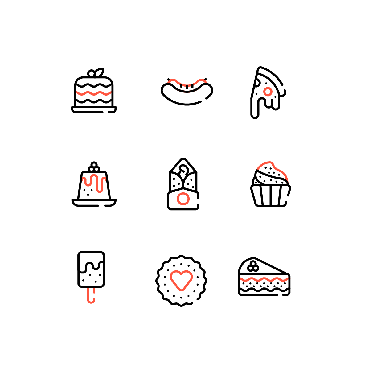 Bakery Icons