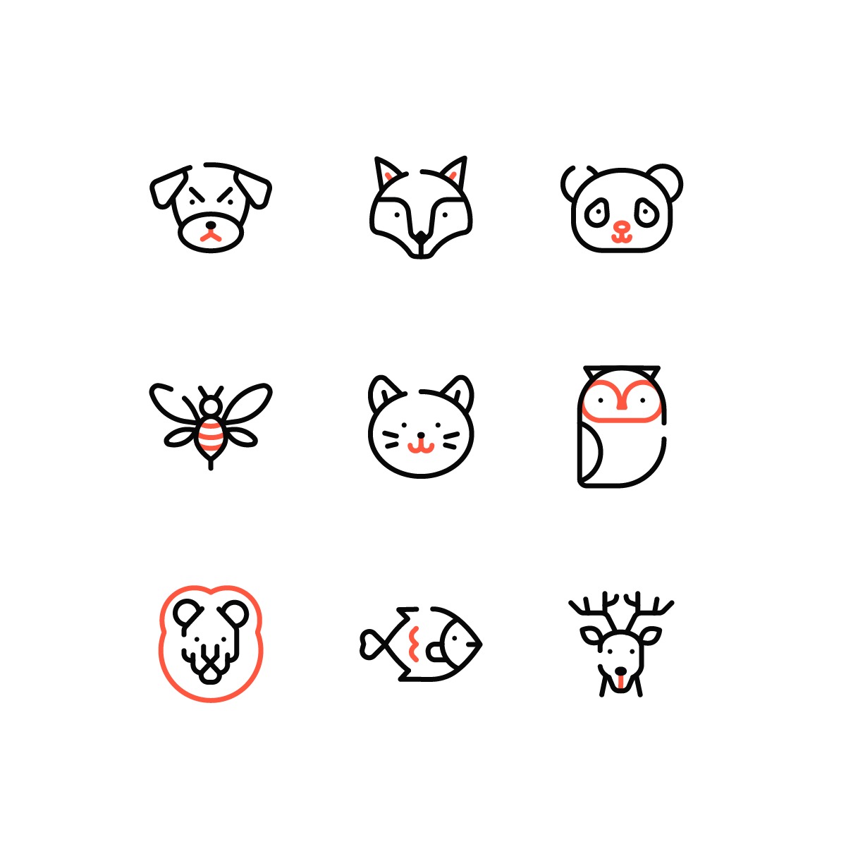 Animals Icons