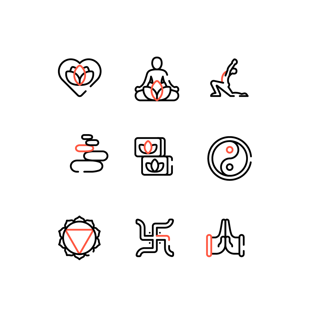 Yoga Icons