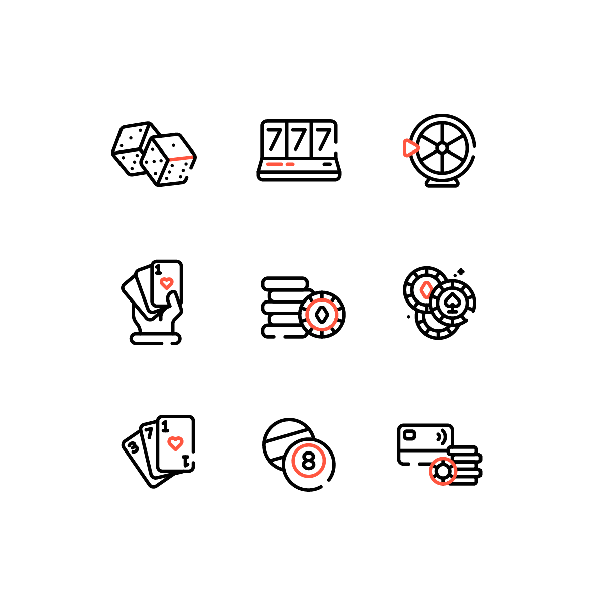 Casino Icons