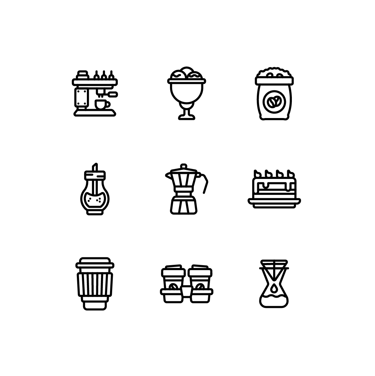 Coffee Shop Icons