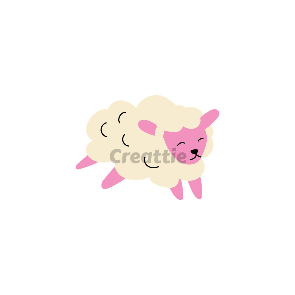 Download Sheep animation in Lottie JSON