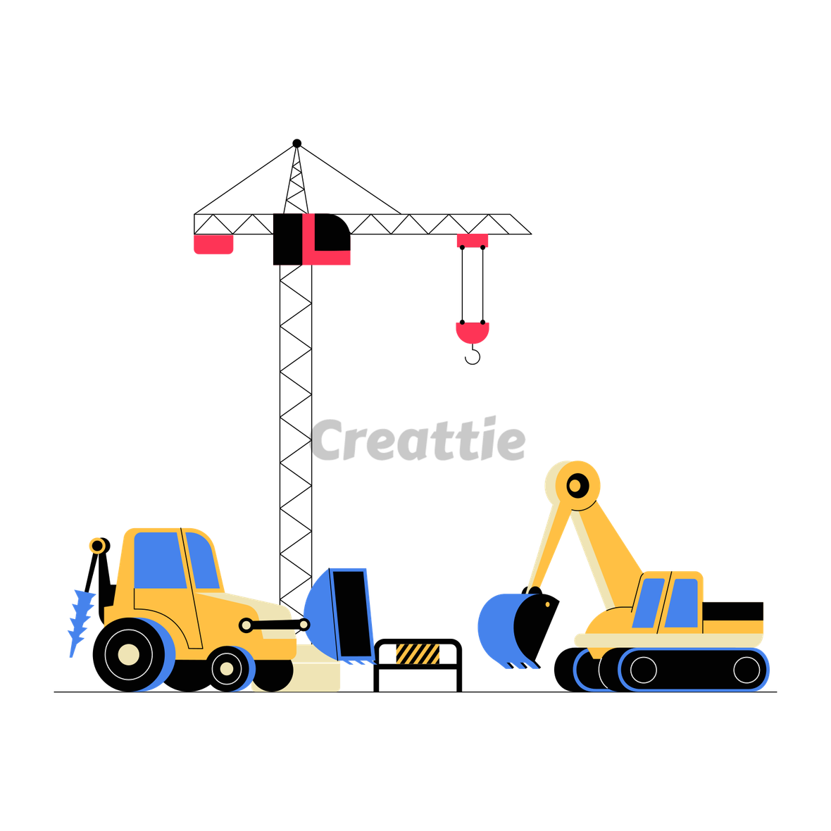 Download Construction Background animation in Lottie JSON