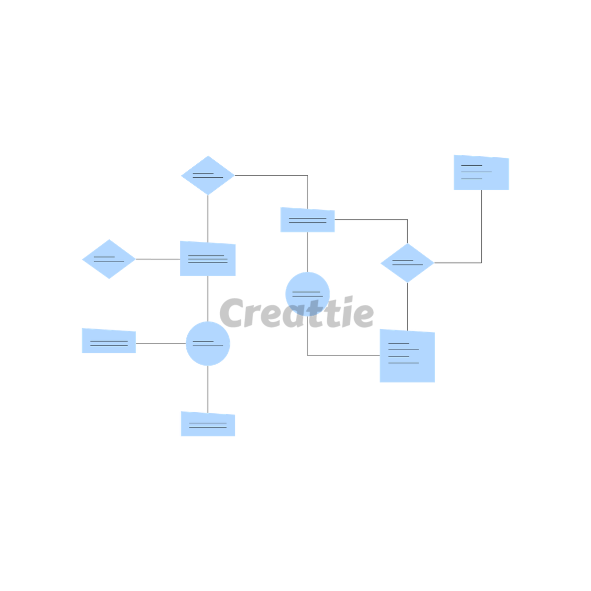 Download Flowchart animation in Lottie JSON