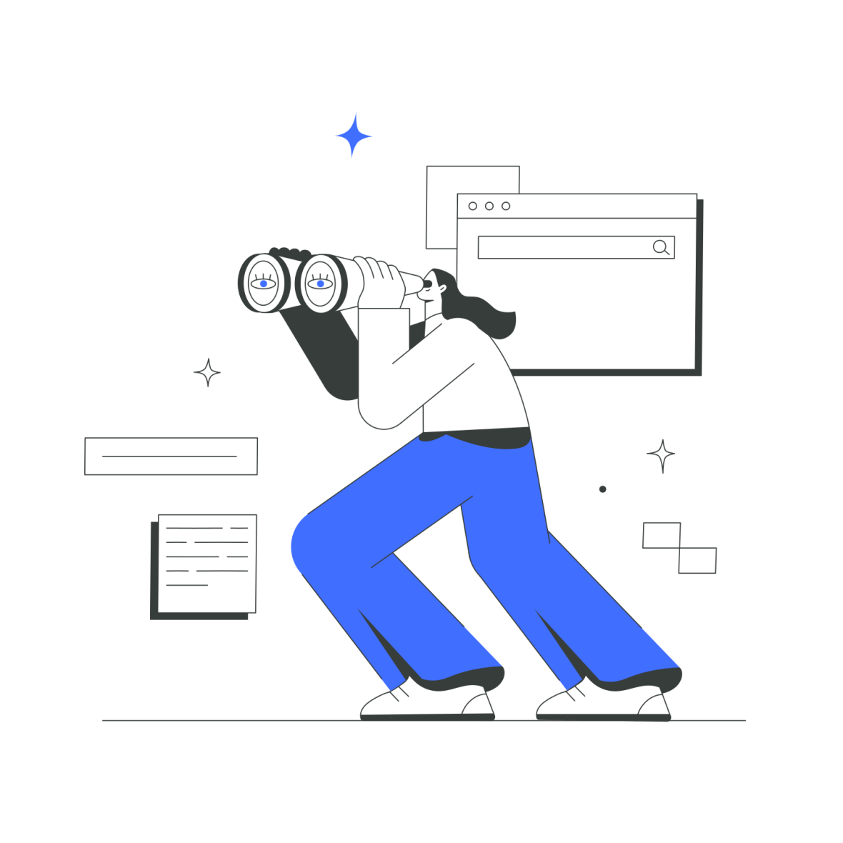 Download Searching animation in Lottie JSON