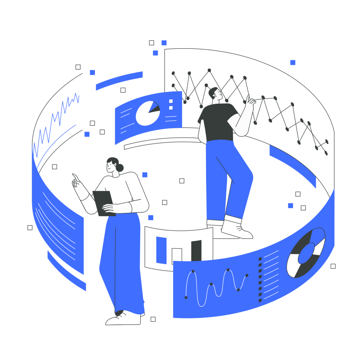 Download Data Science animation in Lottie JSON