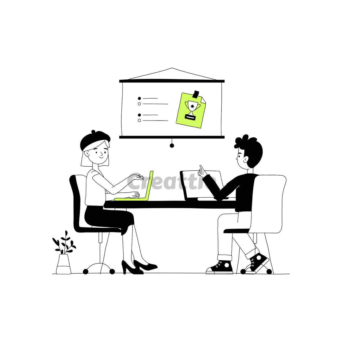 Download Planning Task animation in Lottie JSON