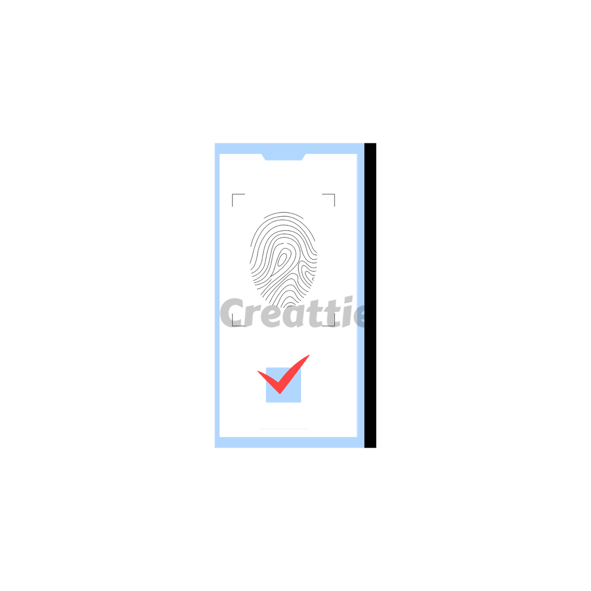 Download Fingerprint Identification animation in Lottie JSON