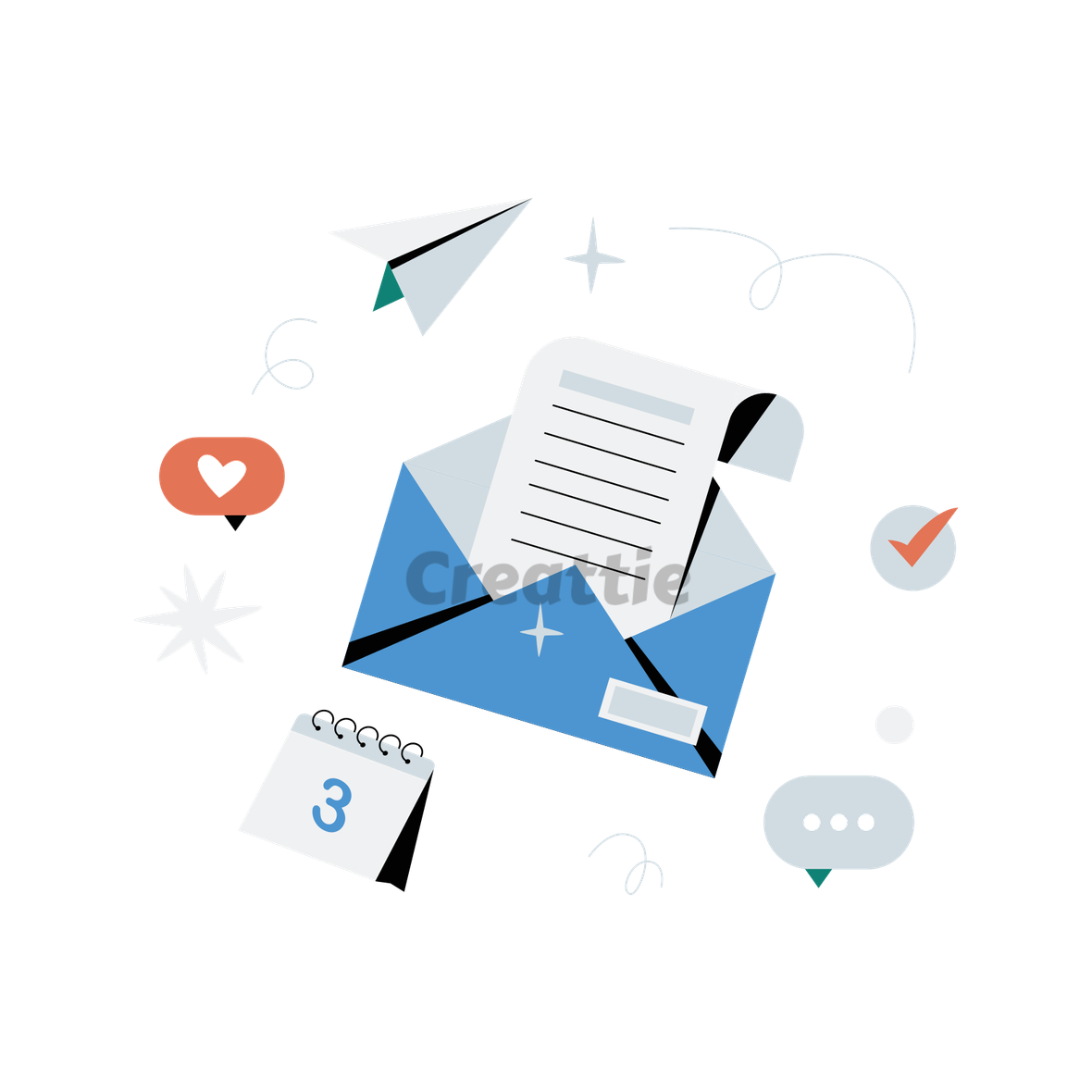 Download Inbox animation in Lottie JSON