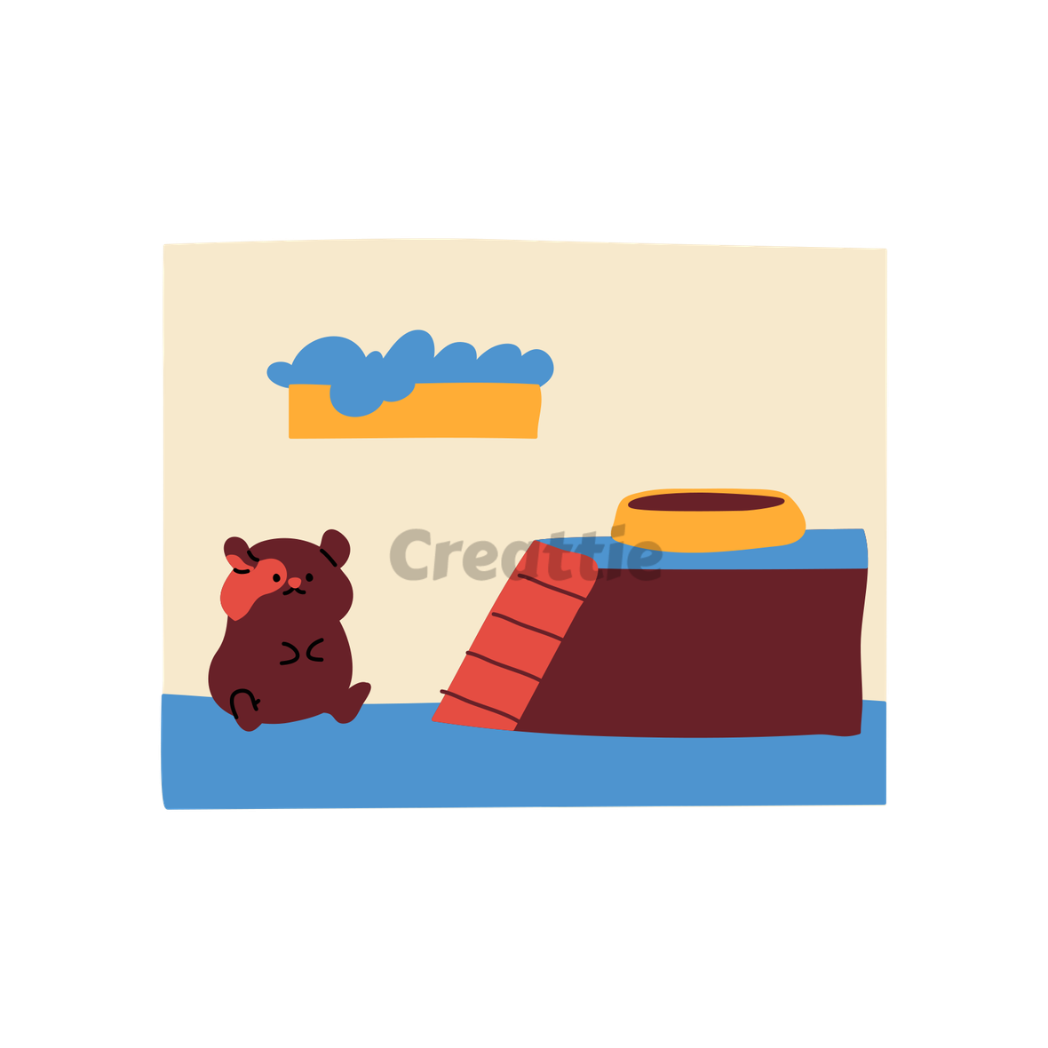 Download Pet Rodent animation in Lottie JSON