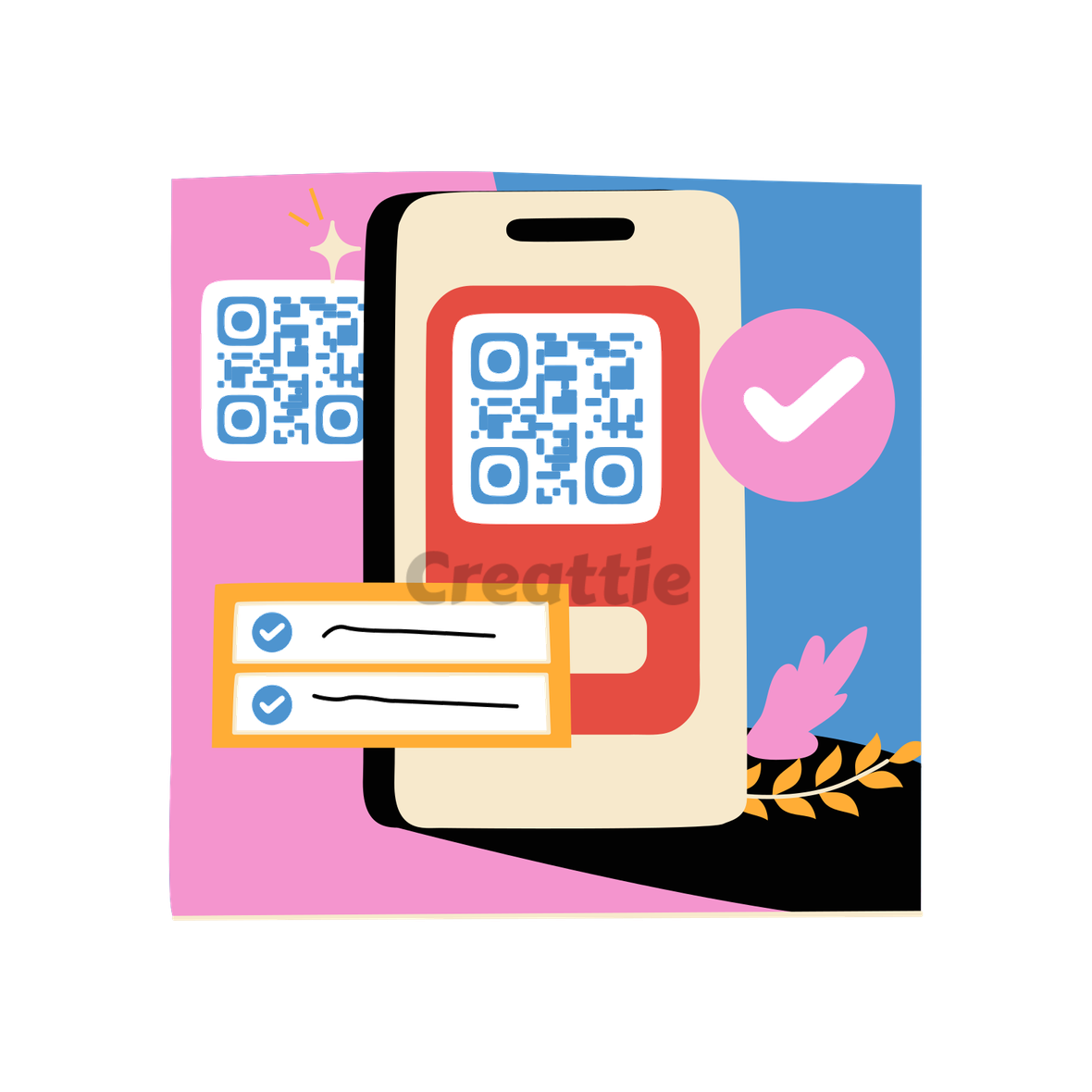Download QR Code Scanner animation in Lottie JSON