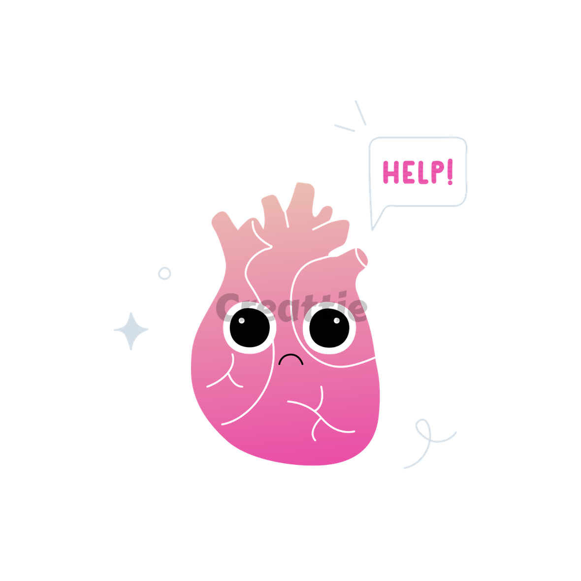 Download Heart Health Alert animation in Lottie JSON