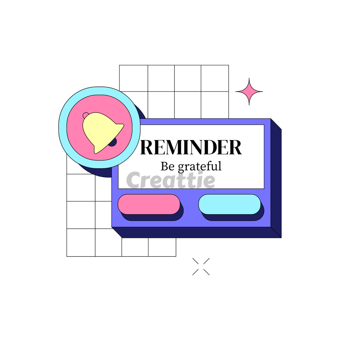 Daily Reminder Illustration