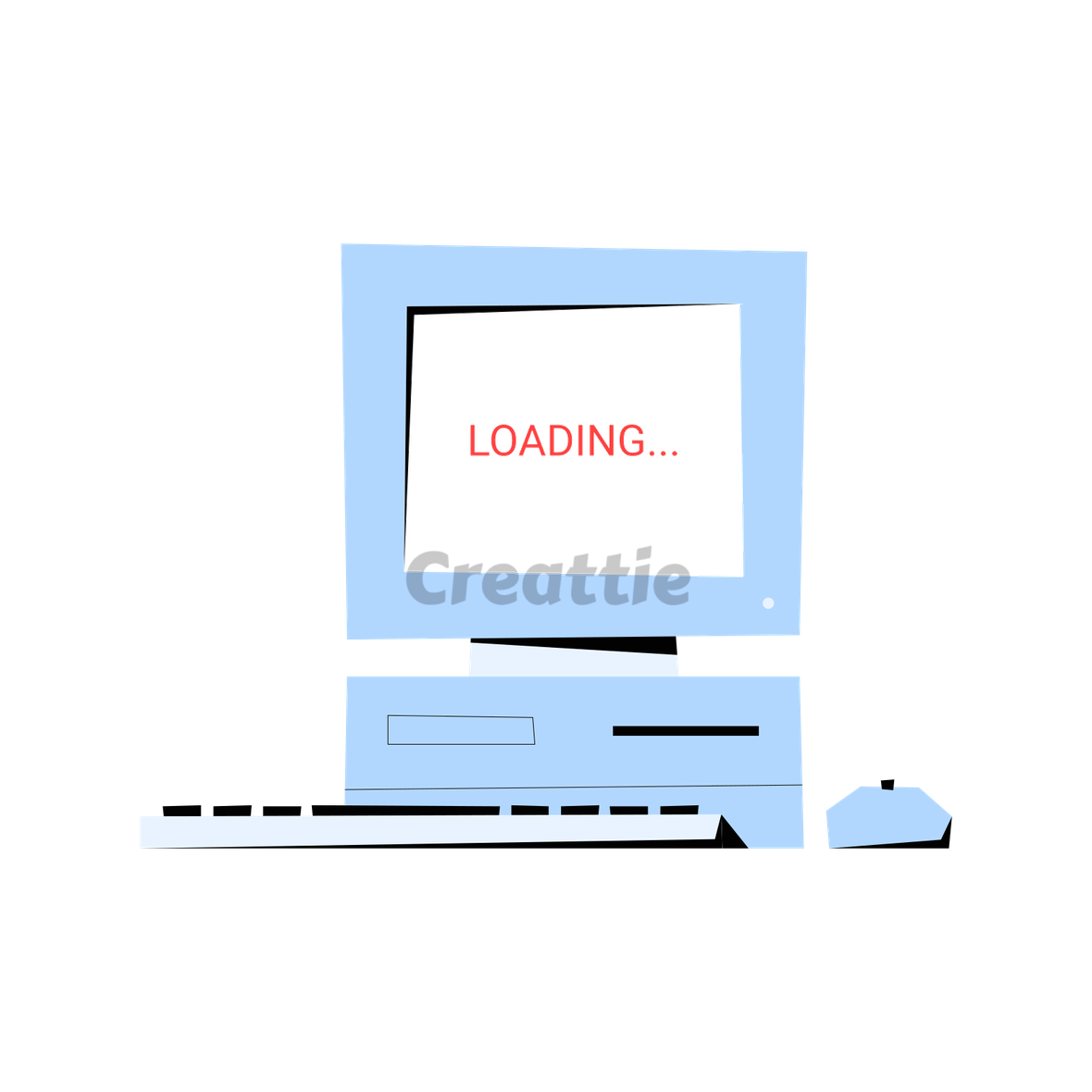 Download Loading Screen Illustration in SVG & PNG