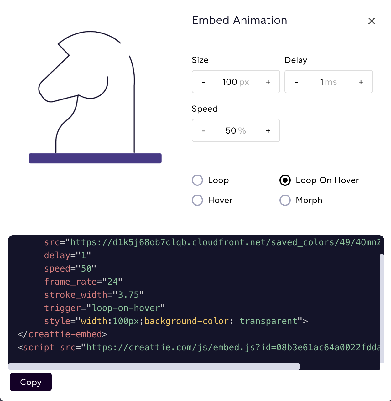 Embed Lottie Animations into HTML