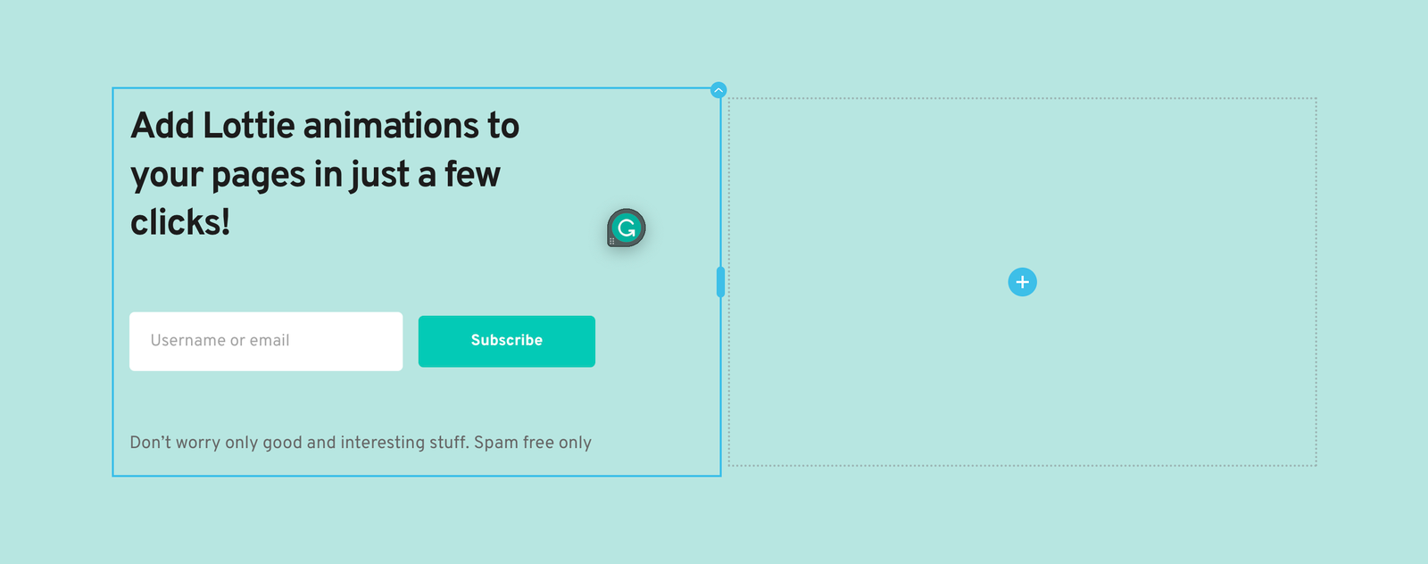 How to Use Lottie with Brizy Page Builder